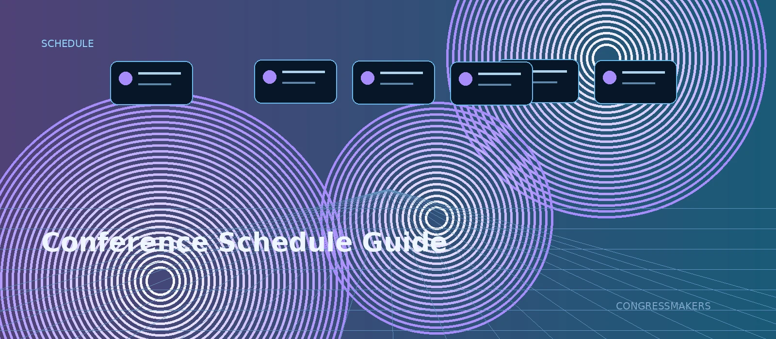 Conference Schedule Guide banner