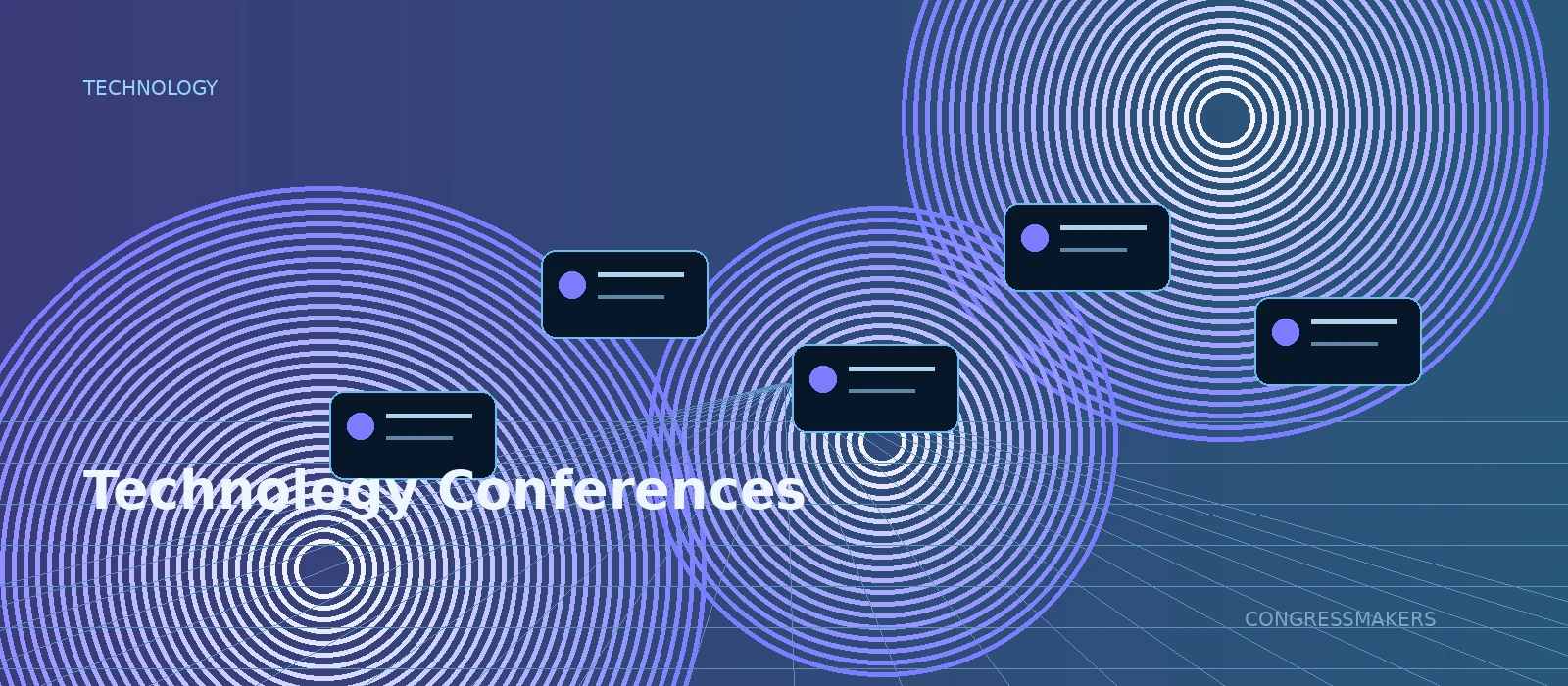Technology Conferences banner